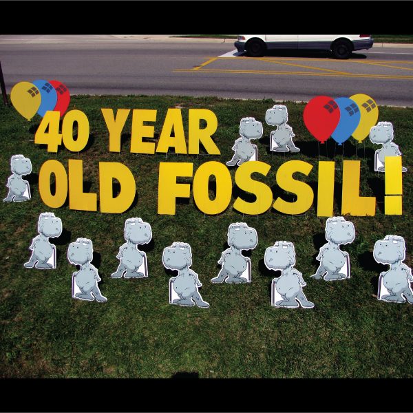 dinosaur_old_fossil_yard_greetings_lawn_signs_cards_happy_birthday_hoppy_over_hill