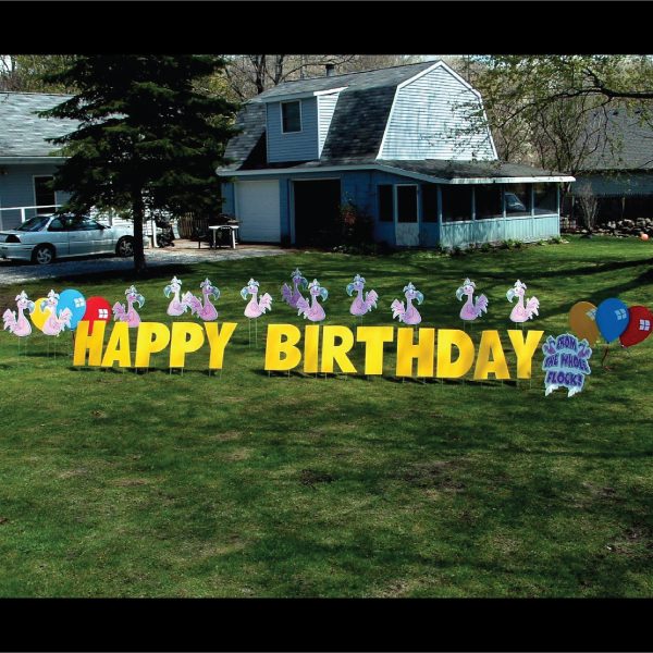 flamingos_yard_greetings_lawn_signs_cards_happy_birthday_hoppy_over_hill