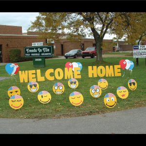 welcome_home_patriotic_smiley_faces_yard_greetings_lawn_signs_cards_happy_birthday_hoppy_over_hill
