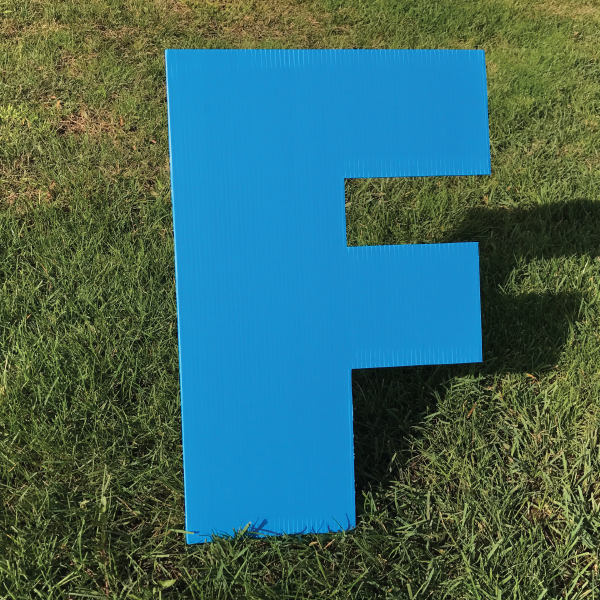 letter-f-blue-yard-greeting-card-sign-happy-birthday-over-the-hill-plastic