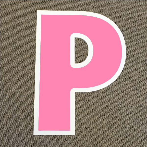 letter-p-pink-and-white-yard-greeting-card-sign-happy-birthday-over-the-hill-plastic