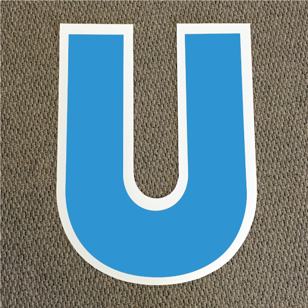 letter-u-blue-and-white-yard-greeting-card-sign-happy-birthday-over-the-hill-plastic