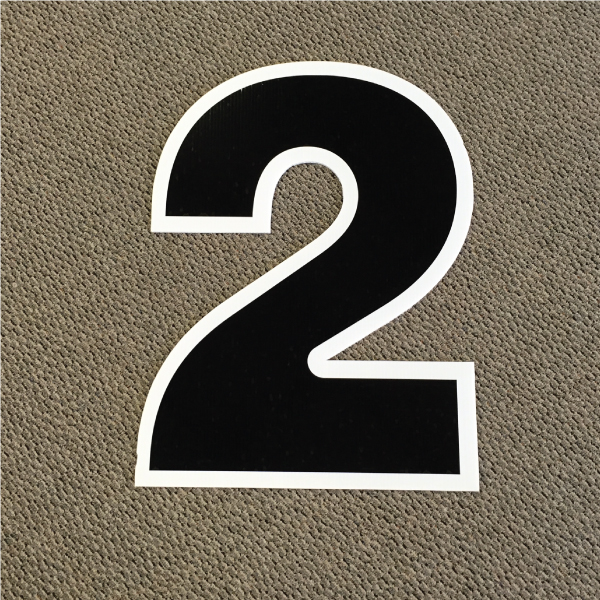 number-2-black-and-white