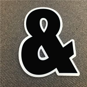 symbol-ampersand-black-and-white-yard-greeting-card-sign-happy-birthday-over-the-hill-plastic