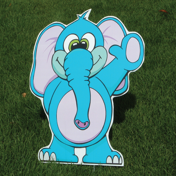 elephant_zoo_animals_yard_greetings_cards_lawn_signs_happy_birthday_over_hill