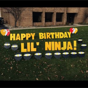 lil_ninja__2_yard_greetings_lawn_signs_cards_happy_birthday_hoppy_over_hill